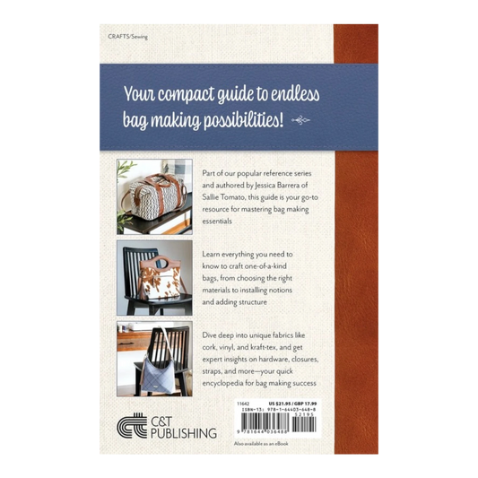 Essential Bag Making Reference Tool Book , crafting and sewing tasks