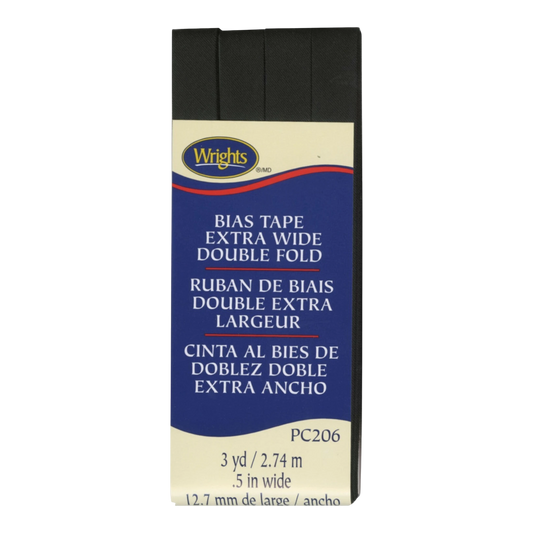 Extra Wide Double Fold Bias Tape