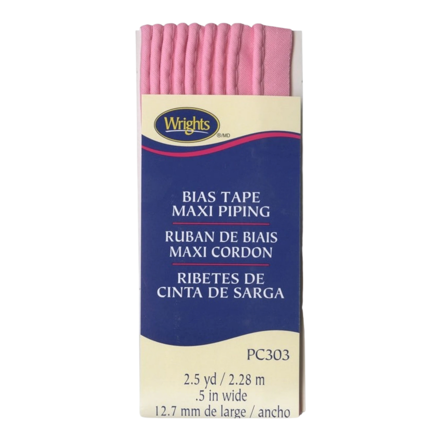 Maxi Corded Piping Pink sewing and quilting product