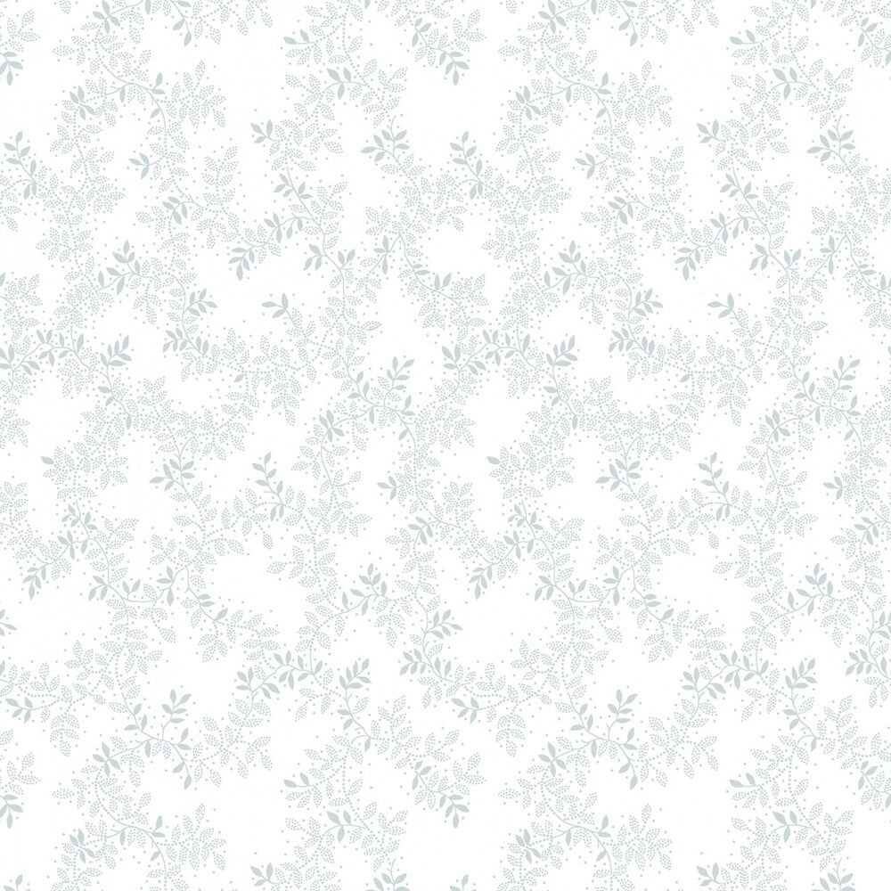 Quilters Flour V - White on White Delicate Vines sewing and quilting product