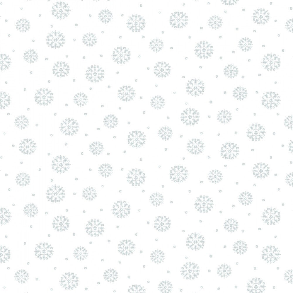 Quilters Flour V - White on White Medium Snowflake sewing and quilting product