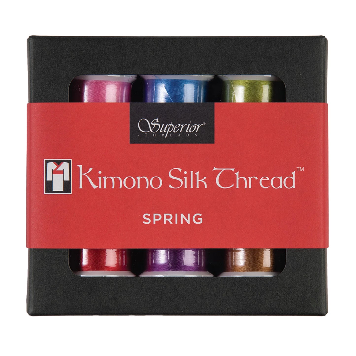 Superior Kimono Silk Thread Set Spring Collection 6 Spools