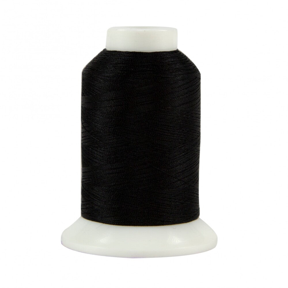Superior Kimono Silk Thread - 100wt 220yd - Black Belt , piecing and stitching