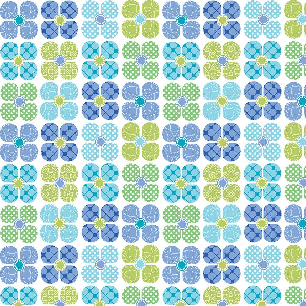 Daisy Up - Turquoise/Multi Flower Up sewing and quilting product