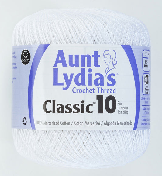 Aunt Lydia's Crochet Thread - Solid