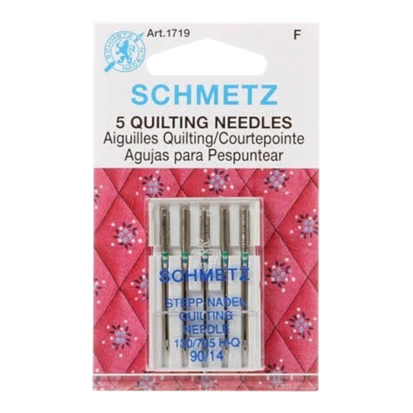 Schmetz Needles - Quilting 90/14 5 Pack , quilting and needlework