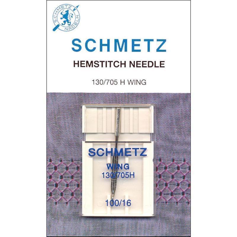 Schmetz Needle - Hemstitch (winged) 100/16 , quilting and needlework