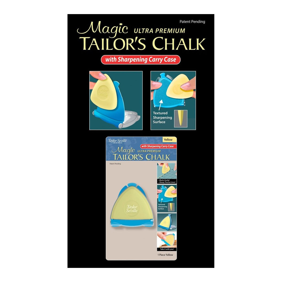 Ultra Premium Tailor's Chalk Yellow