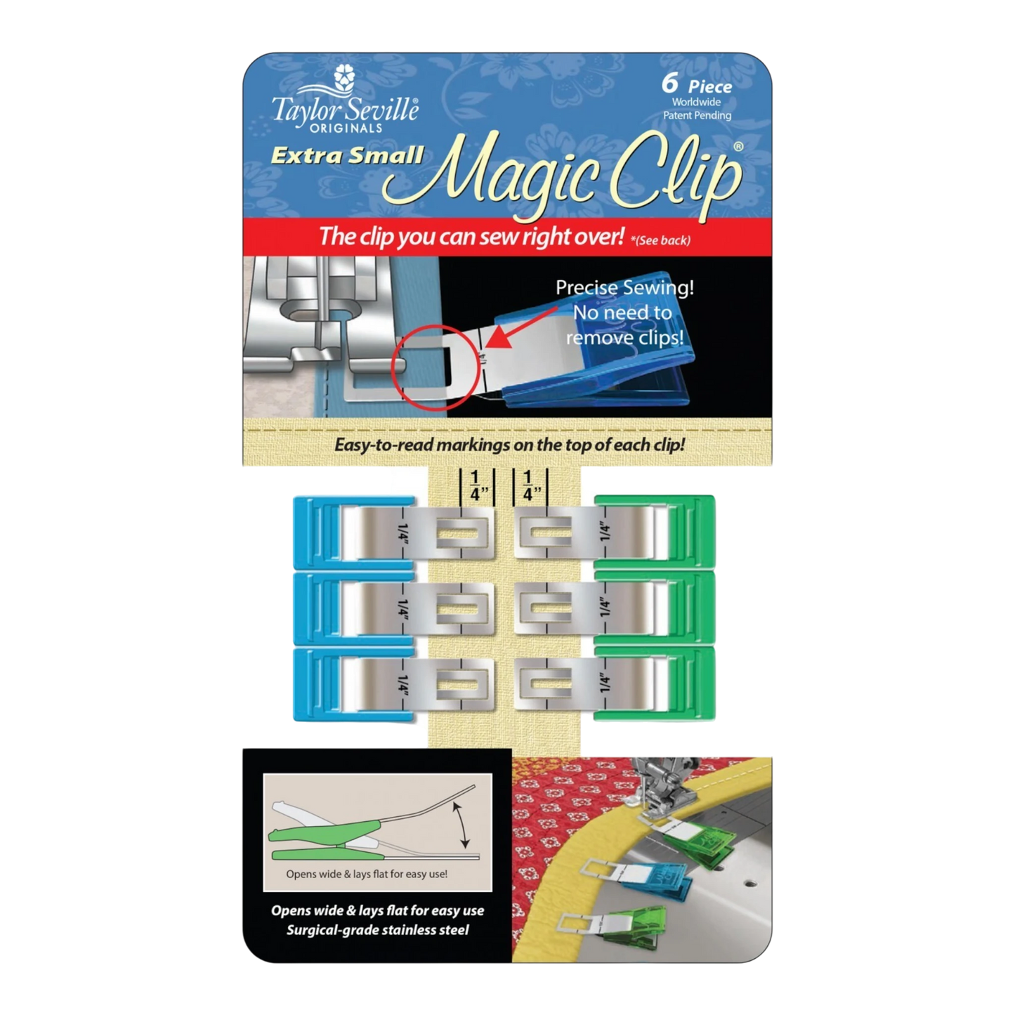 Magic Clip Extra Small 6pc
