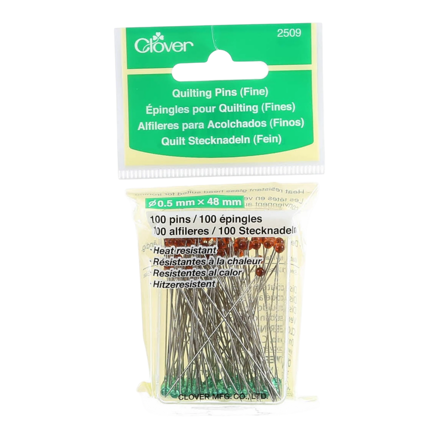 Quilting Fine Pin Size 30 - 48 mm 100ct , quilting and needlework