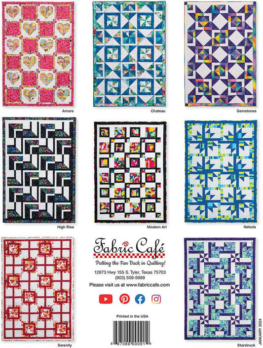 3-Yard Quilts - GO BOLD Book - Everything Fabric