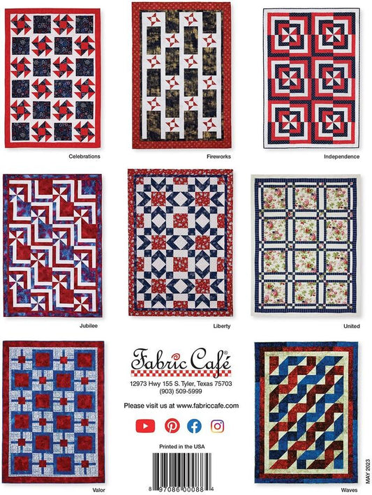 3-Yard Quilts - Make it Patriotic Book - Everything Fabric