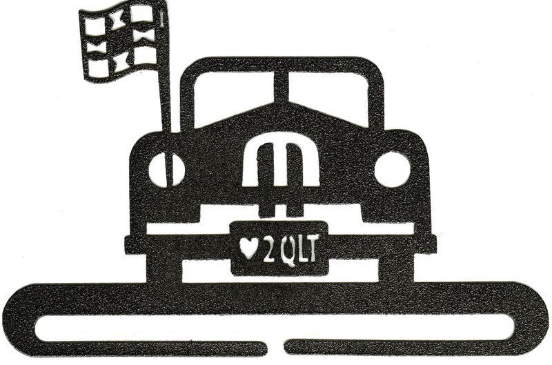 7-1/2in Jalopy Tap Split Bottom Holder Charcoal