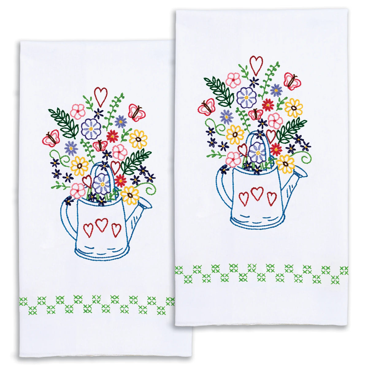 Watering Can Decorative Hand Towel