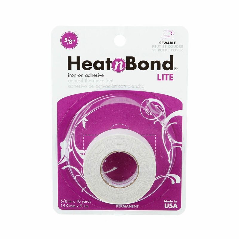 Heat N Bond Lite 16 mm x 10yds for applique, sewing and fusible craft projects