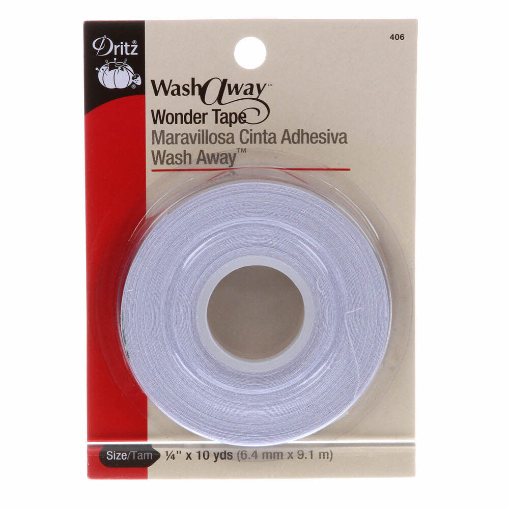 Wash Away Wonder Tape - 1/4 x 10yds sewing and quilting product