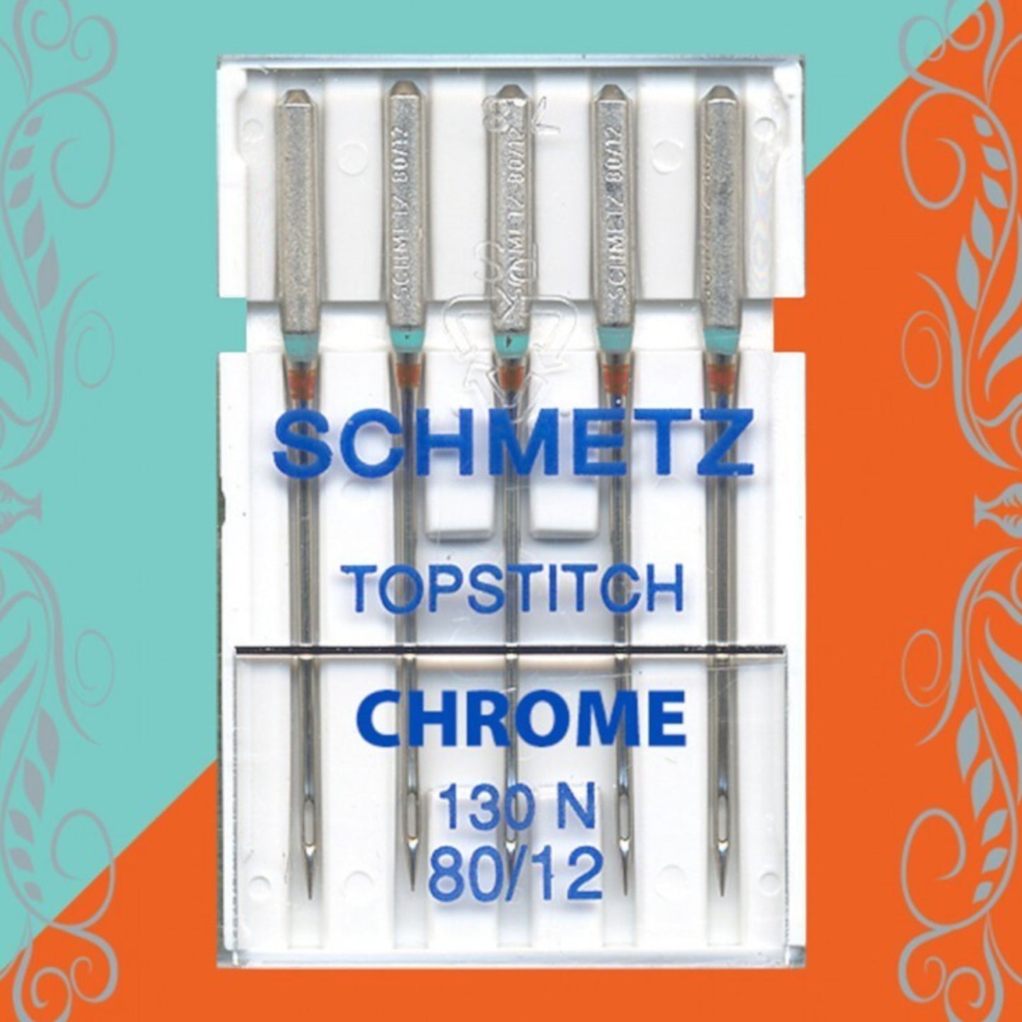 Chrome Topstitch Schmetz Needle | Size 80/12 , quilting and needlework