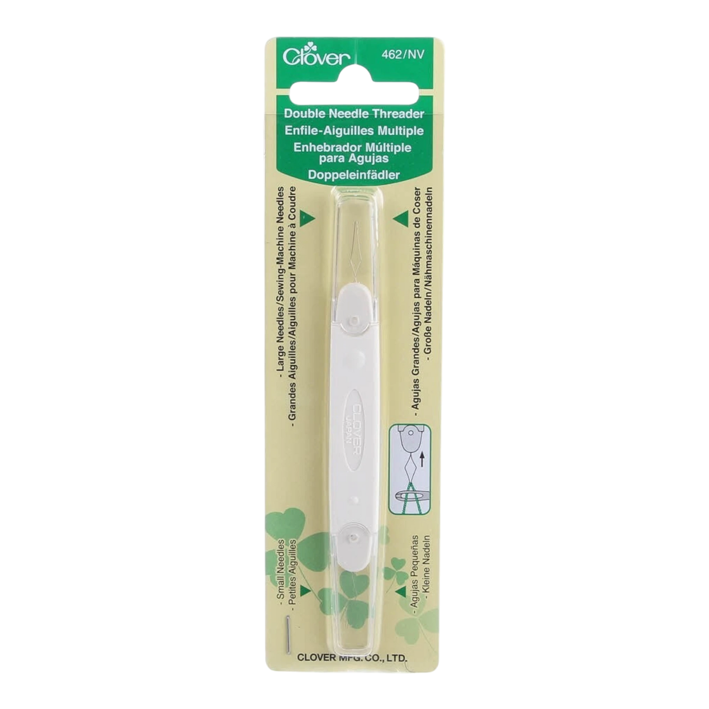 Double Needle Threader by Clover , piecing and stitching