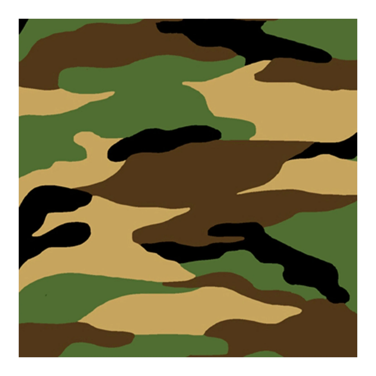 Comfy Flannel - Green Camo
