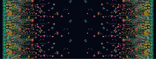 Twilight - Black Moonlight - Double Border sewing and quilting product