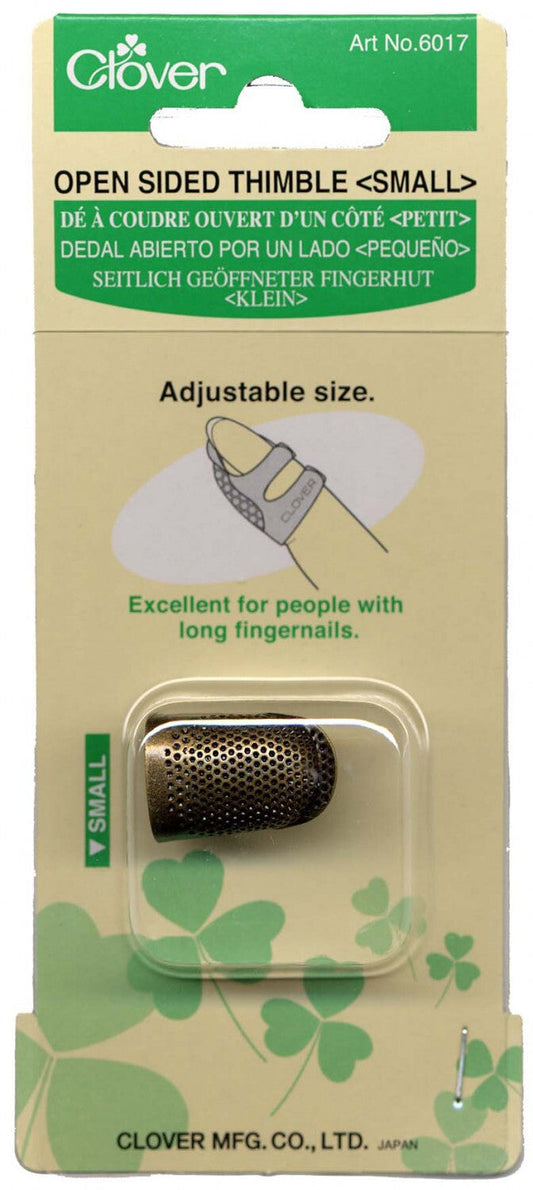 Open Sided Thimble Medium for hand sewing, quilting and needlework