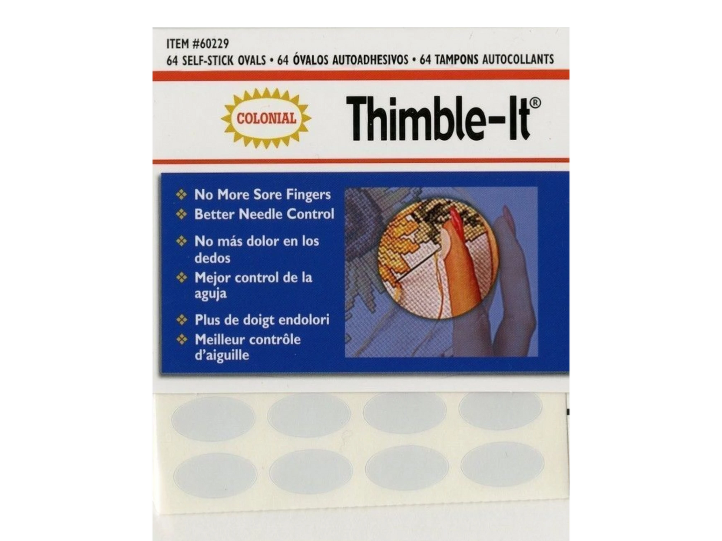 Thimble-It Self Adhesive Thimble Pads