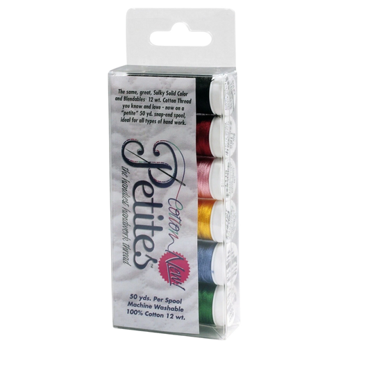 Sulky Cotton Petites 12wt 6pk – Best Selling Colours