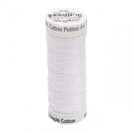 Sulky Cotton Petites 12wt Bright White