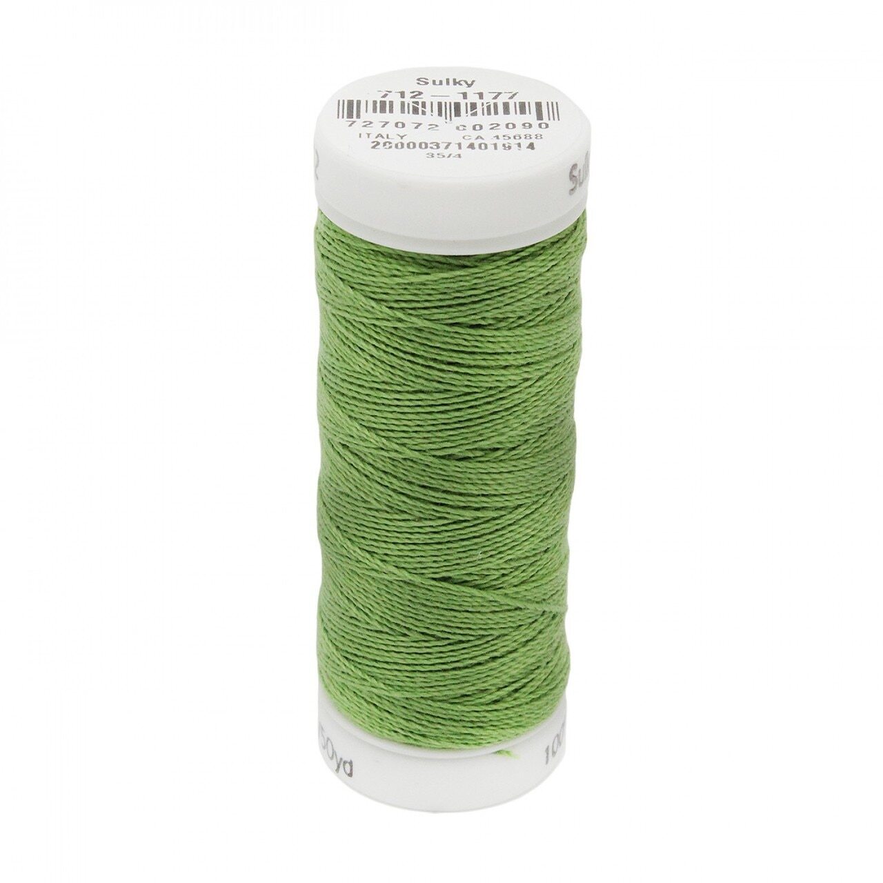 Sulky Thread Cotton Petites - 12wt - Avocado for patchwork, quilting and sewing