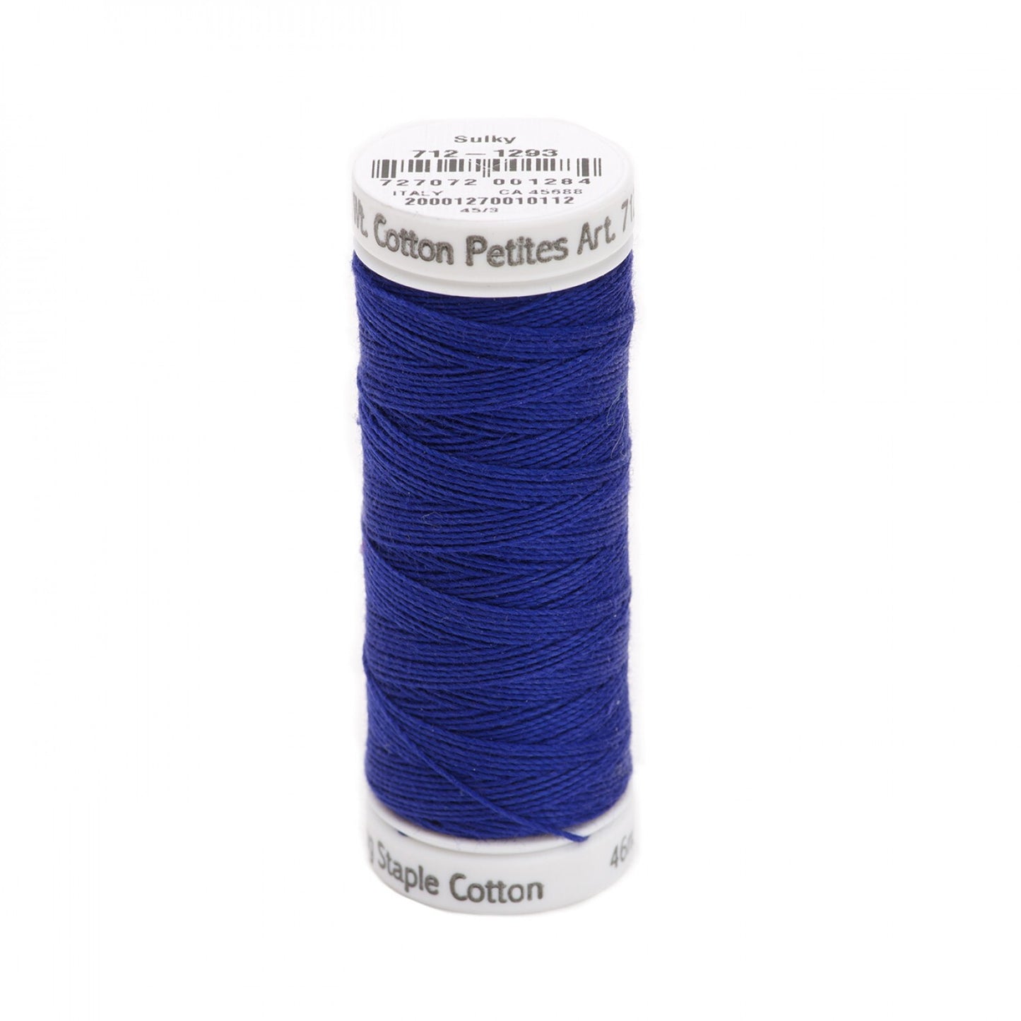 Sulky Thread Cotton Petites - 12wt - Deep Nassau Blue for patchwork, quilting and sewing