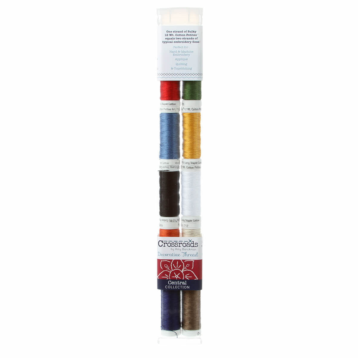 Sulky Petites Crossroads Denim - CENTRAL Assortment 10pk sewing and quilting product