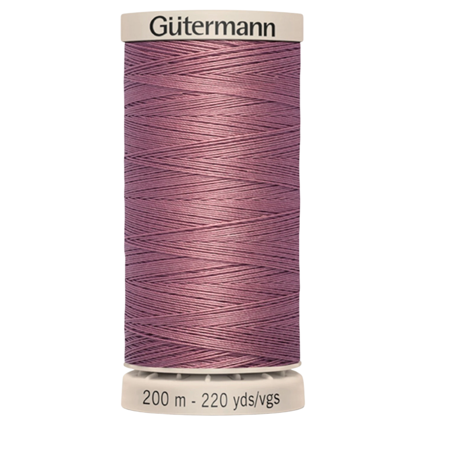 Hand Quilting Cotton Thread - Dark Rose for patchwork, quilting and sewing