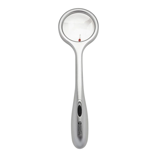LED Lighted Seam Ripper with Magnifier Silver sewing and quilting product