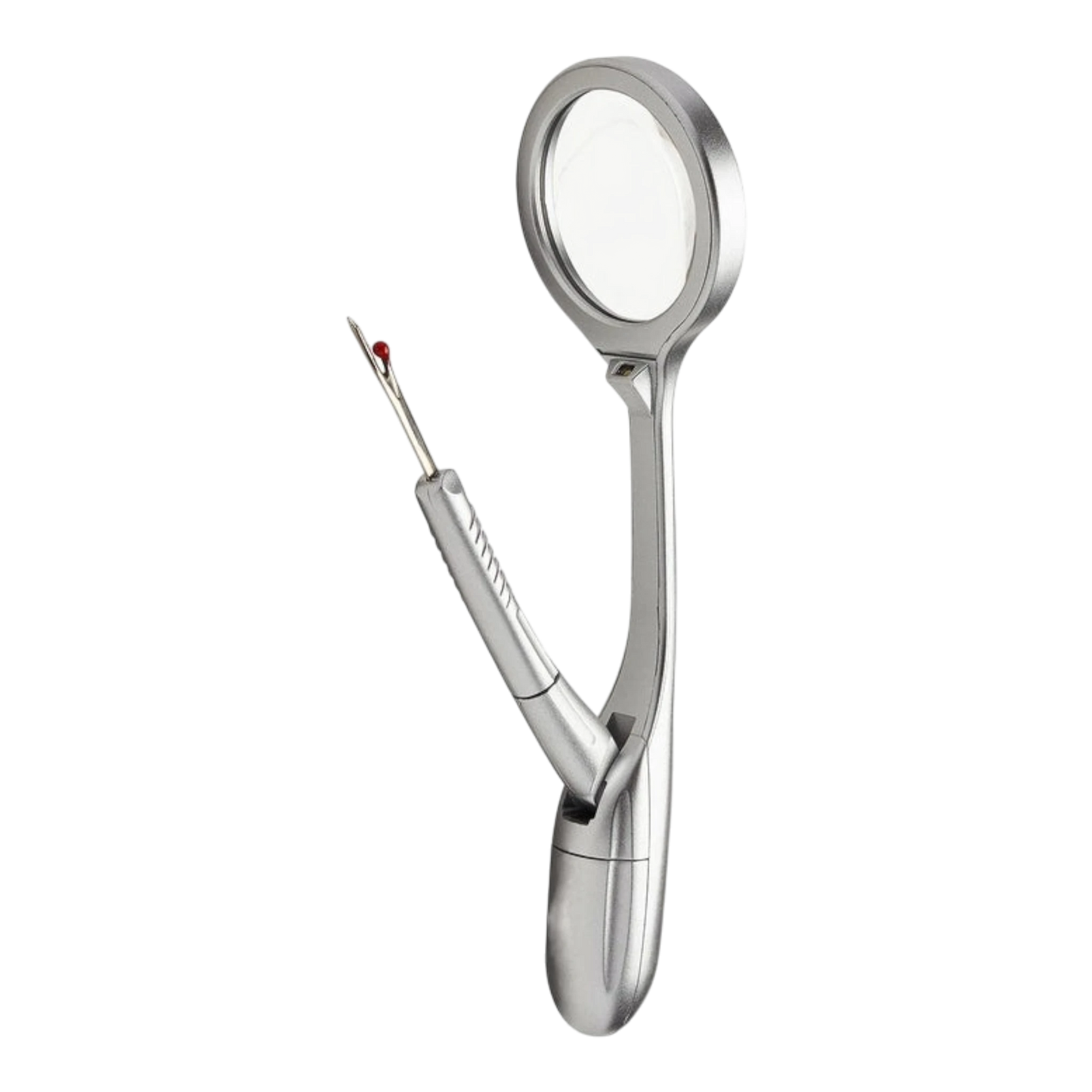LED Lighted Seam Ripper with Magnifier Silver sewing and quilting product