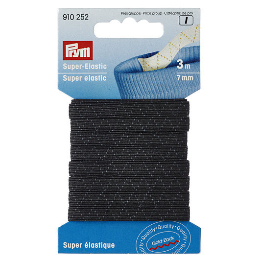 Prym Love - Super Elastic 7 mm for garments, sewing and bag making projects
