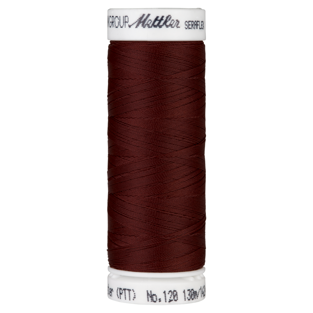 Seraflex Elastic Thread - 0128 Sun-dried Tomatoes for garments, sewing and bag making projects