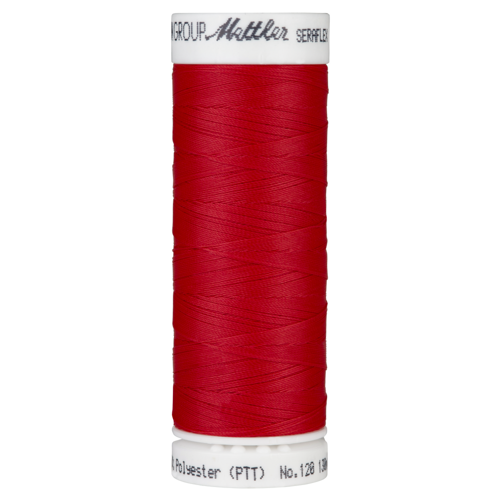 Seraflex Elastic Thread - 0503 Cardinal for garments, sewing and bag making projects