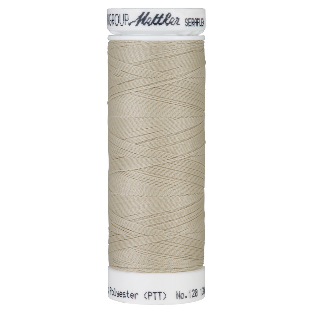 Seraflex Elastic Thread - 0537 Oat Flakes for garments, sewing and bag making projects