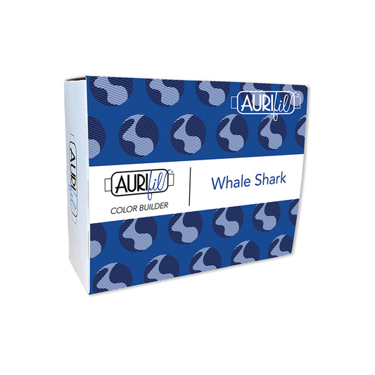 Aurifil 3pc Set Whale Shark 40wt , piecing and stitching