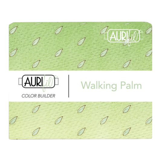 Aurifil 3pc Set Walking Palm 50wt , piecing and stitching