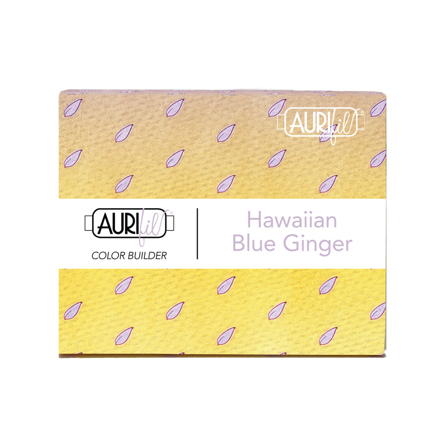Aurifil 3pc Set Hawaiian Blue Ginger 50wt , piecing and stitching