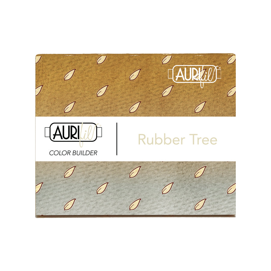 Aurifil 3pc Set Rubber Tree 50wt , piecing and stitching