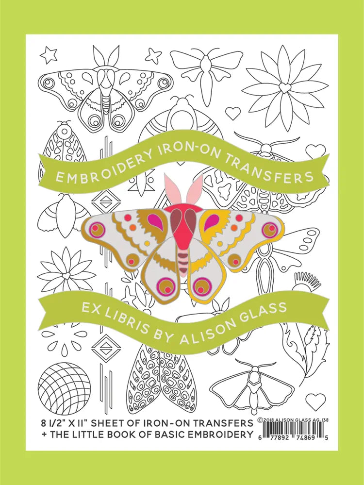 Embroidery Iron-On Transfers Ex Libris sewing and quilting product