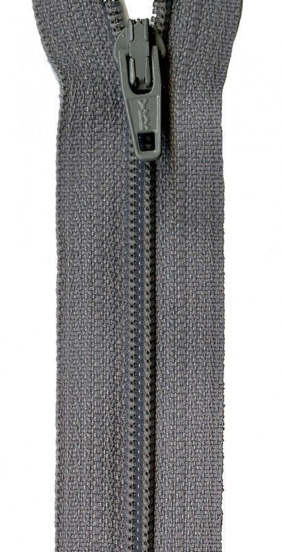 Zipper - 14 YKK - Grey Kitty for bag making and sewing projects