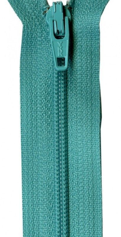 Zipper - 14 YKK - Tahiti Teal for bag making and sewing projects
