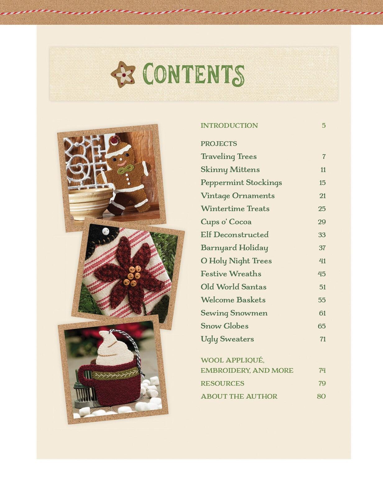 Buttermilk Basin Ornament Extravaganza Book , quilting and craft projects