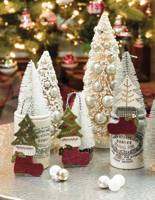 Buttermilk Basin Ornament Extravaganza Book , quilting and craft projects