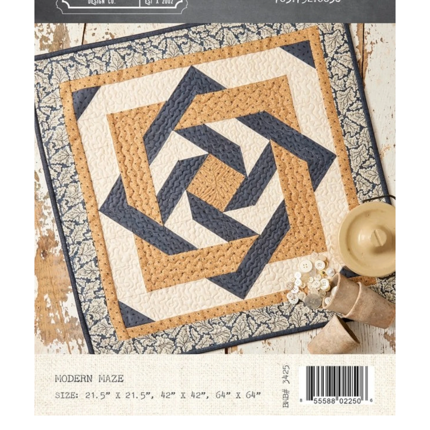 Modern Maze Quilt Pattern