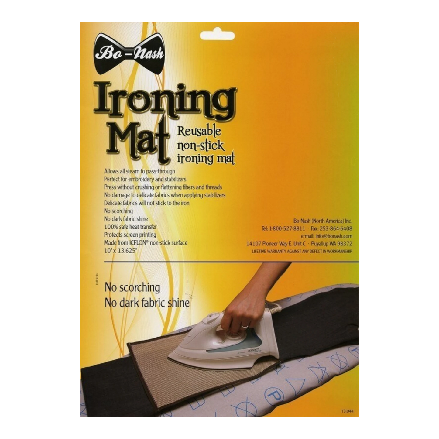 Bo-Nash Reusable Non Stick Ironing Mat 254 mm x 346 mm sewing and quilting product