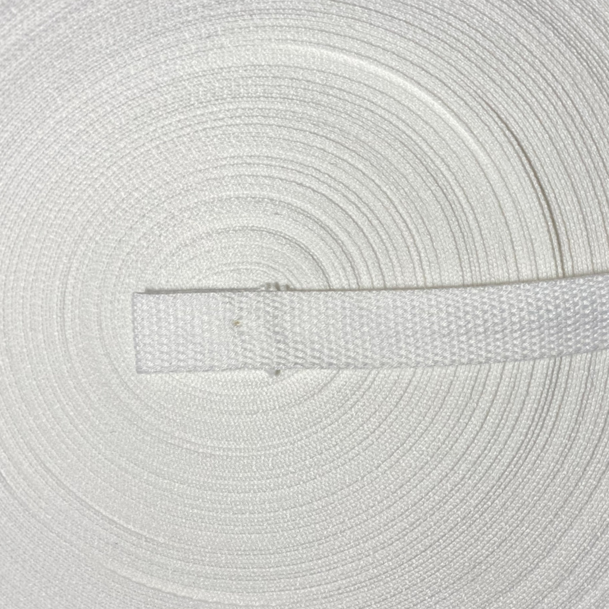 Belting 20 mm wide - White for bag straps, bag making and sewing projects